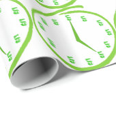Het is vijf O'Clock ergens anders Cadeaupapier (Rol Hoek)