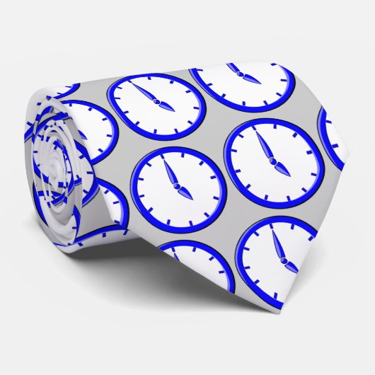 "Het is vijf uur op een plek waar het Stropdas is" (Opgerold)