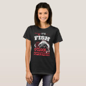 Het is visuur ergens Vissen T-shirt (Voorkant volledig)
