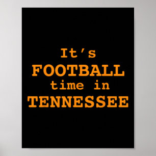Het is voetbal tijd in Tennessee Football Neyland Poster