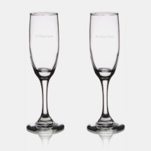 Het is volgend jaar - Champagneglas