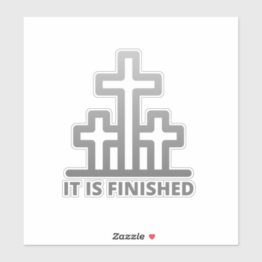 Het is voltooid 3 snijwonden vinylSticker die op m Sticker (Vel)