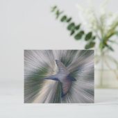 Het is voltooid briefkaart (Staand voorkant)