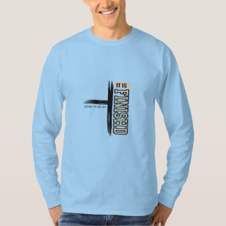 Het Is Voltooid Heren T-shirt Met Lange Mouwen