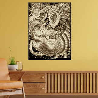 HET IS VOLTOOID - Leeuw Van Juda Vs. Gevleugelde S Poster