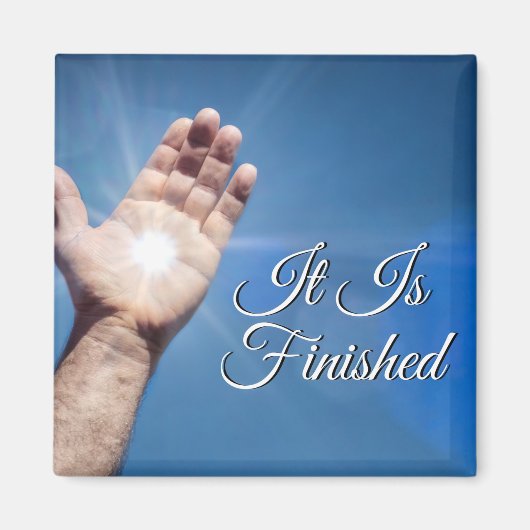 Het is voltooid magneet (Voorkant)