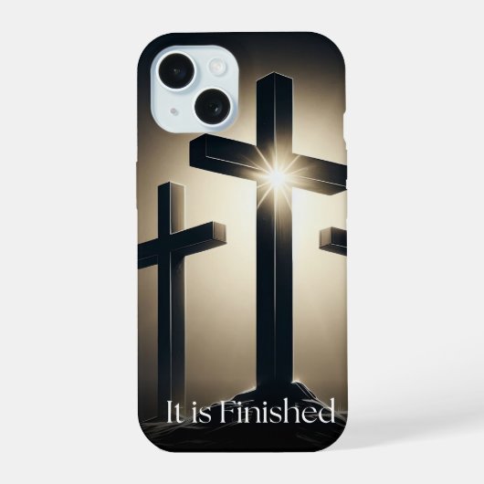 Het is Voltooid Phone Case iPhone 15 Case (Achterkant)