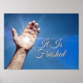 Het is voltooid poster (Voorkant)