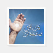 Het is voltooid servet (Voorkant)