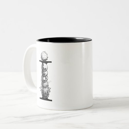 Het is voor aangeboren immuniteit (mok) tweekleurige koffiemok (Voorkant links)