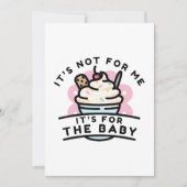 Het is voor de Baby Bedankkaart (Voorkant)