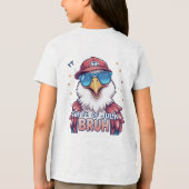 Het is voor de kinderen, gast! Tri-Blend shirt (Achterkant)