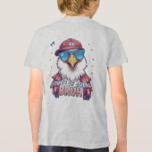 Het is voor de kinderen, gast! Tri-Blend shirt (Achterkant)