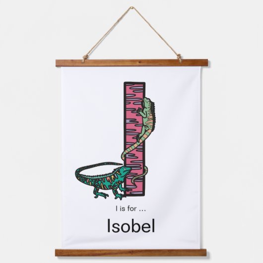 Het is voor... gepersonaliseerd hangend wandkleed (Voorkant)