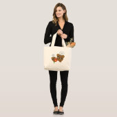 Het is voor je mama! Zoon! Grote Tote Bag (Voorkant (model))