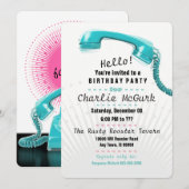 Het is voor jou! Birthday Party Invitation Kaart (Voorkant / Achterkant)