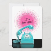 Het is voor jou! Birthday Party Invitation Kaart (Achterkant)