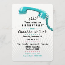 Het is voor jou! Birthday Party Invitation