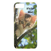 Het is voor Mew Kitten Case-Mate iPhone Case (Achterkant)