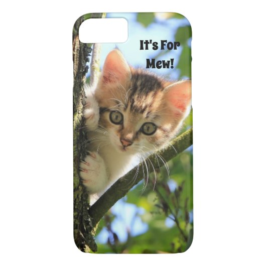 Het is voor Mew Kitten Case-Mate iPhone Case (Achterkant)