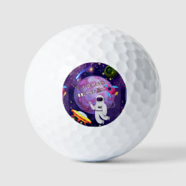 HET IS VOORBIJ DE STERREN, RUIMTEVAARDER GOLFBALLEN