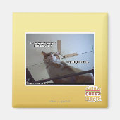 Het is voorbij mijn avondeten magneet (Voorkant)