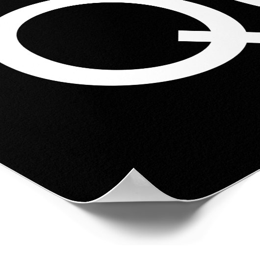 Het is voorbij wanneer je stopt met verliezen - Su Poster (Hoek)