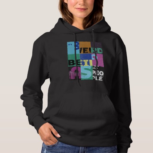 Het is vreemd om dezelfde leeftijd te hebben als d hoodie (Voorkant)