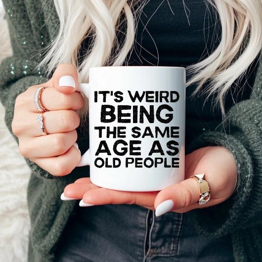 Het is vreemd om dezelfde leeftijd te hebben als o mok