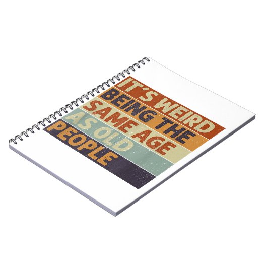 Het is vreemd om dezelfde leeftijd te hebben als o notitieboek (Linkerzijde)