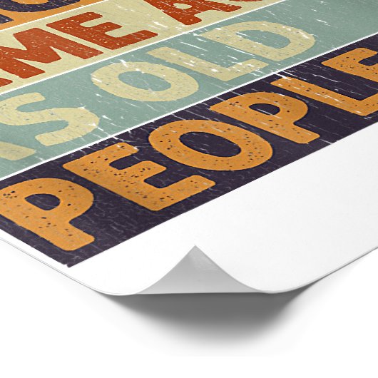 Het is vreemd om dezelfde leeftijd te hebben als o poster (Hoek)