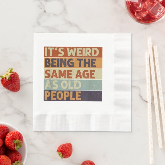 Het is vreemd om dezelfde leeftijd te hebben als o servet (Insitu)