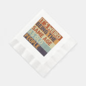 Het is vreemd om dezelfde leeftijd te hebben als o servet (Hoek)