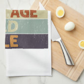 Het is vreemd om dezelfde leeftijd te hebben als o theedoek (Quarter Fold)