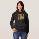 Het is vreemd om even oud te zijn als oude mensen hoodie (Voorkant volledig)