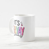 Het is Vrijay Koffiemok (Voorkant links)