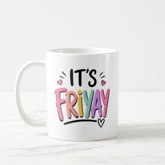 Het is Vrijay Koffiemok (Links)