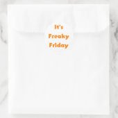 Het is Vrijdag de Dertiende Ronde Sticker (Tas)