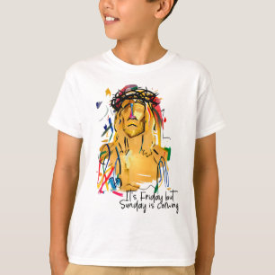 Het is vrijdag maar zondag komt Christian Pasen T-shirt