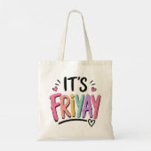 Het is Vrijdag Tote Bag (Achterkant)