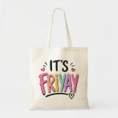 Het is Vrijdag Tote Bag (Voorkant)