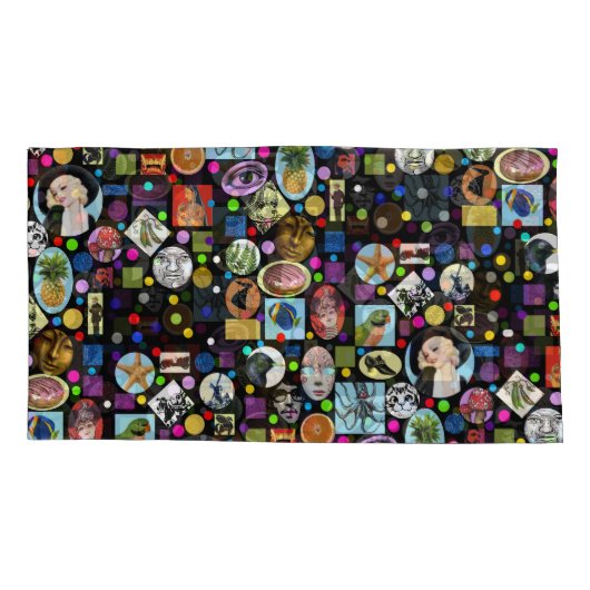 Het is waanzinnig, waanzinnig, waanzinnige wereld kussensloop (Achterkant)