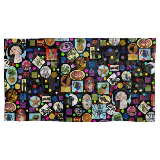 Het is waanzinnig, waanzinnig, waanzinnige wereld kussensloop (Voorkant)