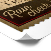 Het is waar ze niet zijn. poster (Hoek)