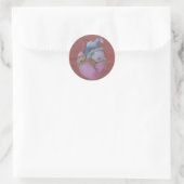 Het is wat er in de binnenkant zit dat telt ronde sticker (Tas)