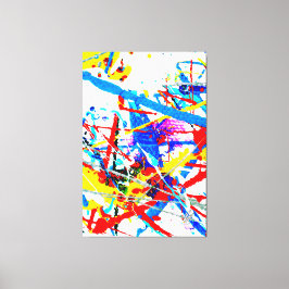 Het is wat het is canvas afdruk