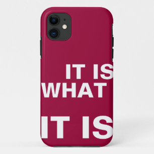 Het is wat het is Case-Mate iPhone case