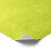 Het is wat het is - groen poster (Hoek)