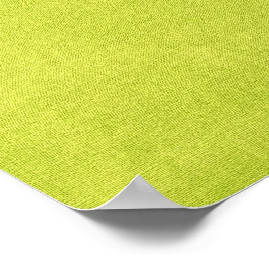 Het is wat het is - groen poster (Hoek)