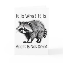 Het is wat het is Kaart